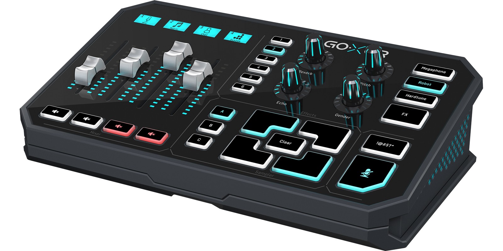 Mezcladora De Escritorio TC Helicon Modelo GO XLR