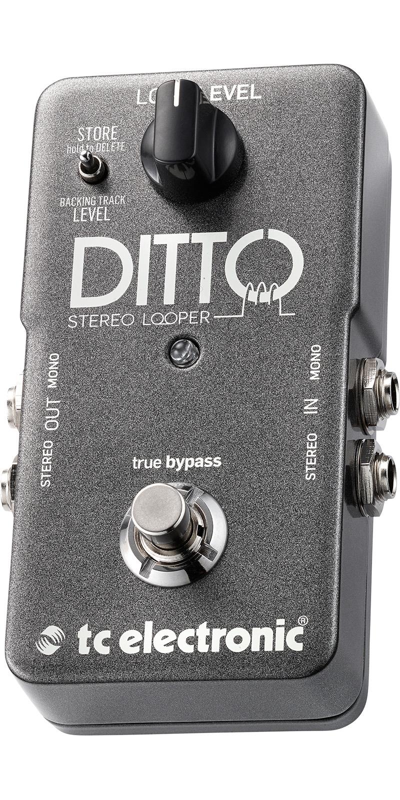 Pedal TC Electronic Para Guitarra DITTO STEREO LOOPER