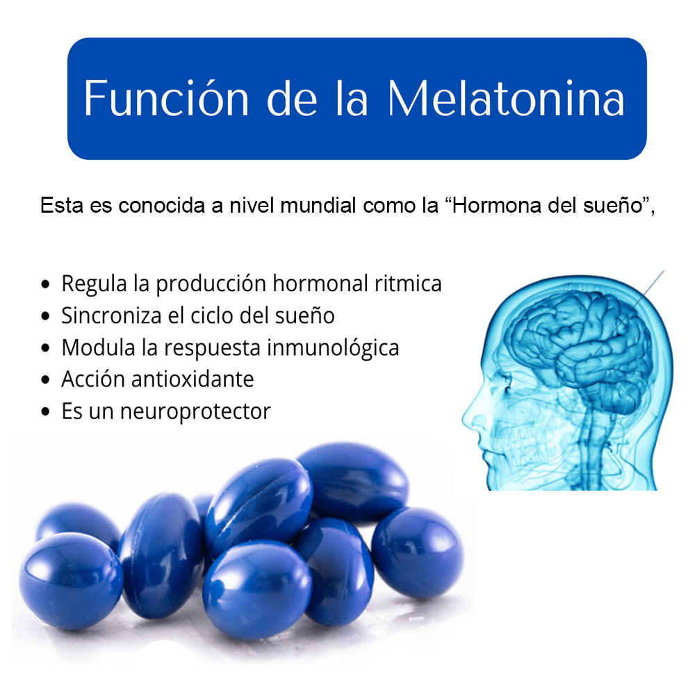 Melatonina 60 cápsulas El Angel de tu Salud 2Pack