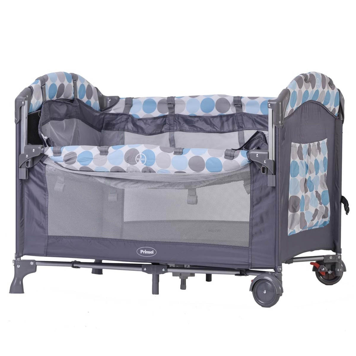 Cuna Prinsel Baby Colecho Gris.