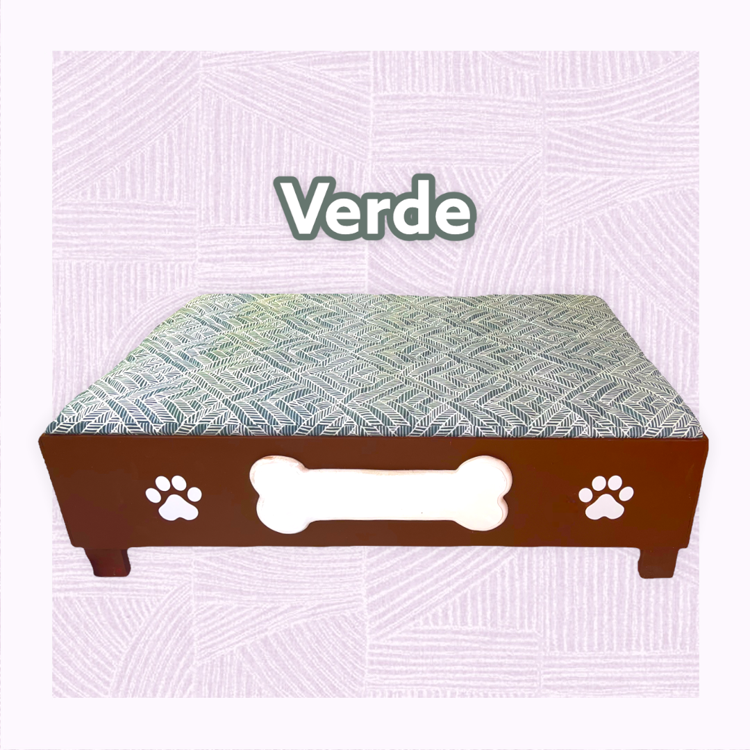 Cama de Madera Para Perro Mediano Modelo Box
