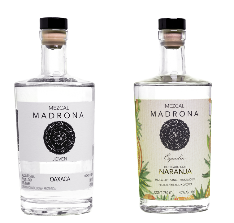 PACK MEZCAL JOVEN Y MEZCAL DESTILADO CON NARANJA
