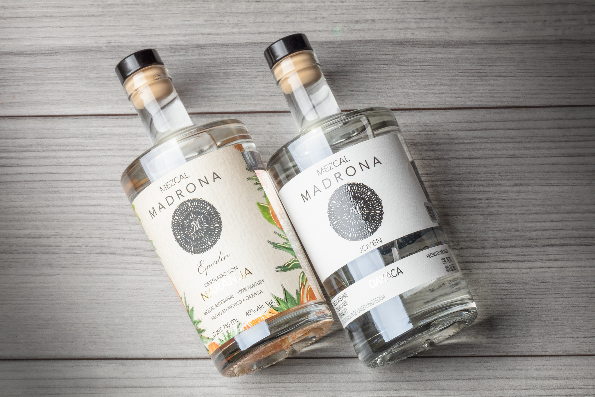 PACK MEZCAL JOVEN Y MEZCAL DESTILADO CON NARANJA