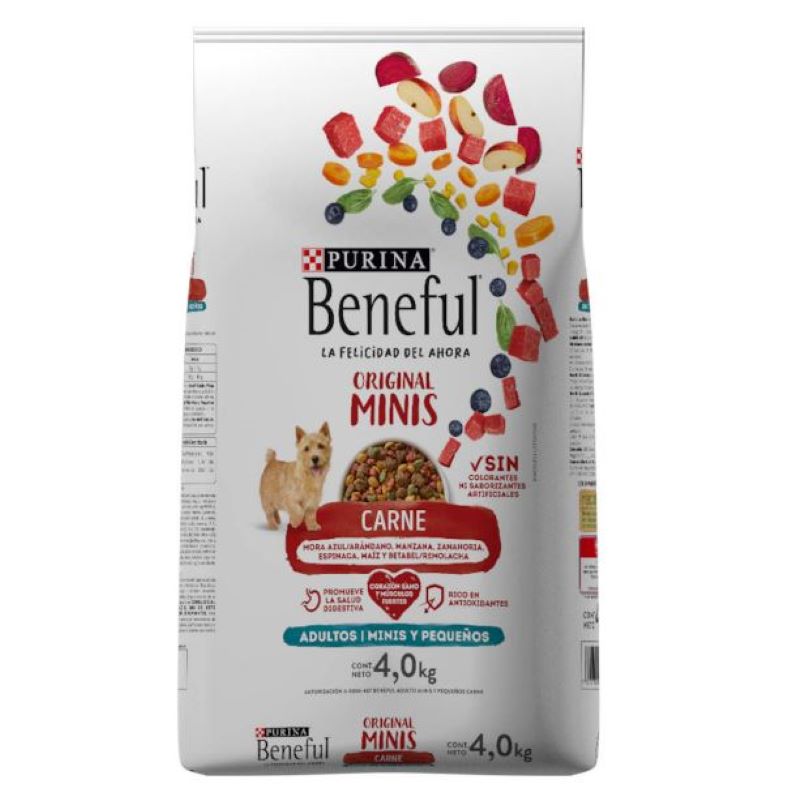 Alimento para Perros Beneful Minis y Pequeño 4 KG