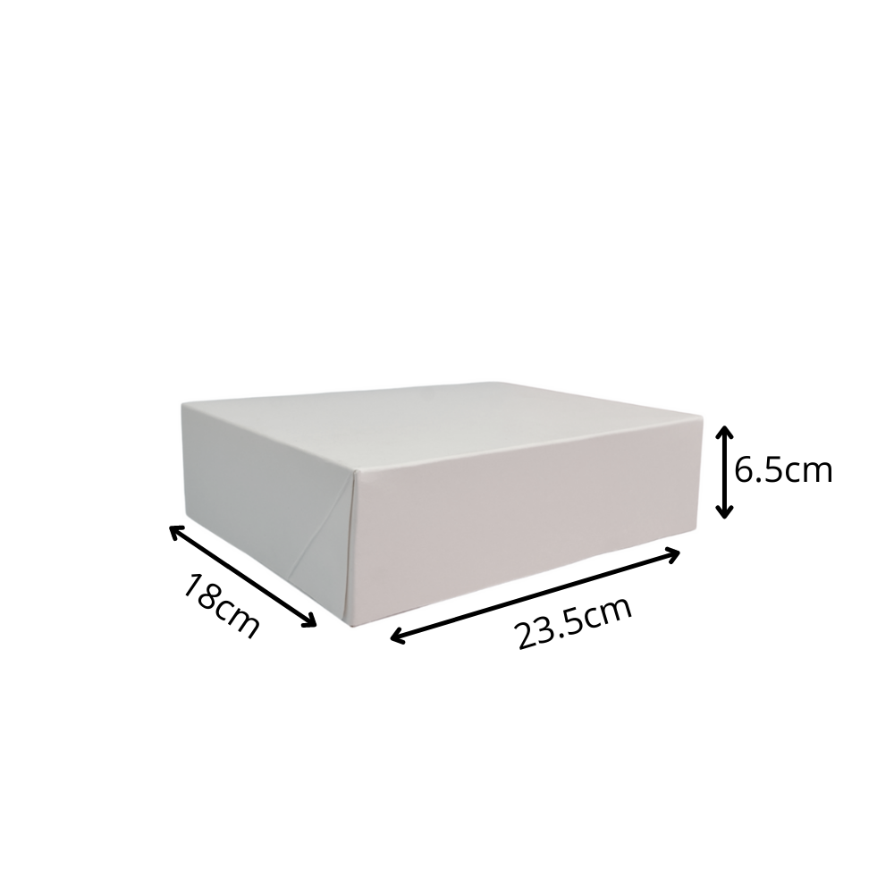 Caja para Chocolates Brownies Galletas 23x18x6cm - 30 piezas