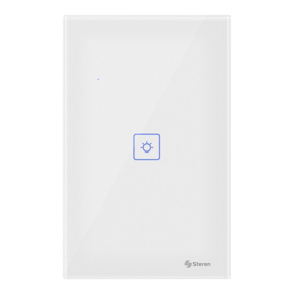 Apagador Wi-Fi Touch 2.4GHz Iluminación Inteligente Steren