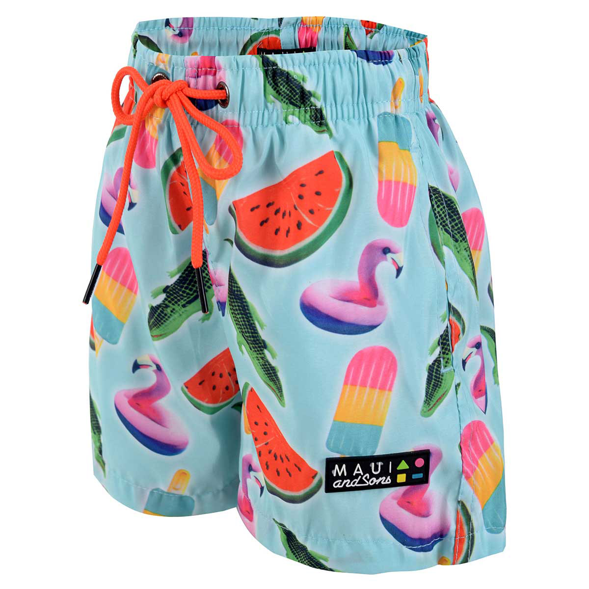 Traje de baño corto para bebo Marca Maui And Sons