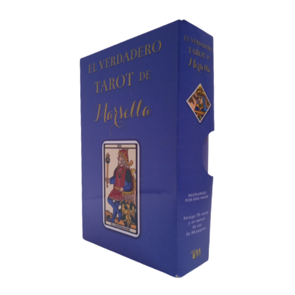 Tarot de Marsella Kris Hadar Editorial Tomo + Bolso