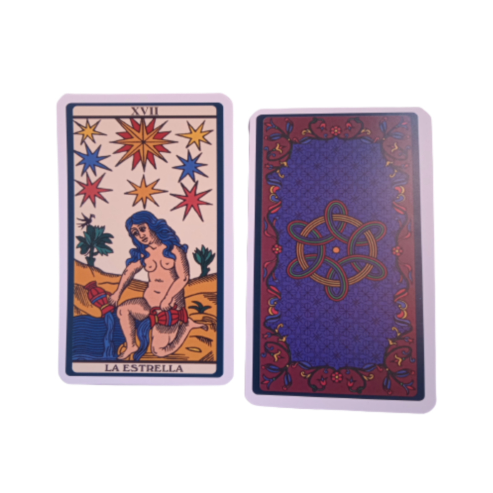 Tarot de Marsella Kris Hadar Editorial Tomo + Bolso