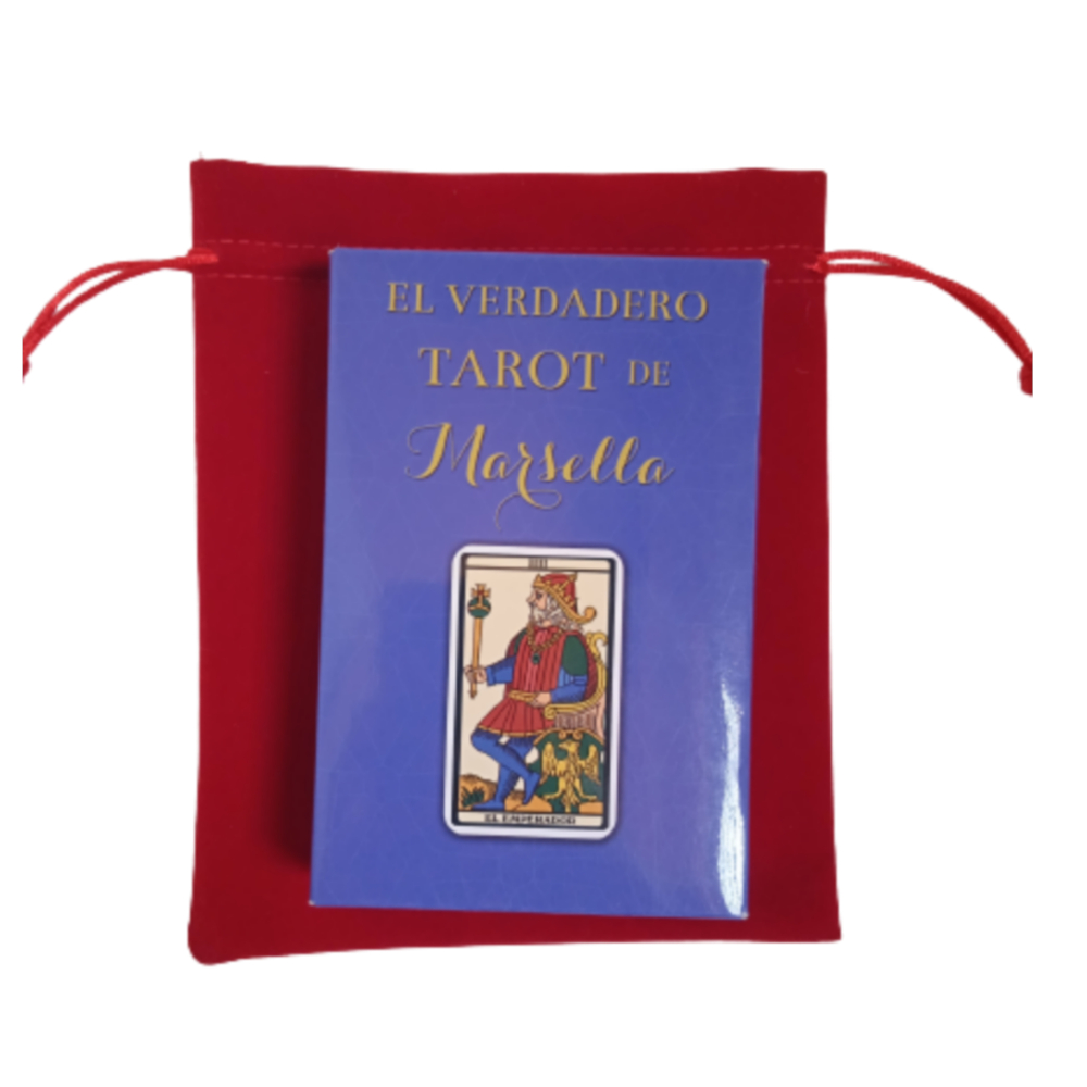 Tarot de Marsella Kris Hadar Editorial Tomo + Bolso