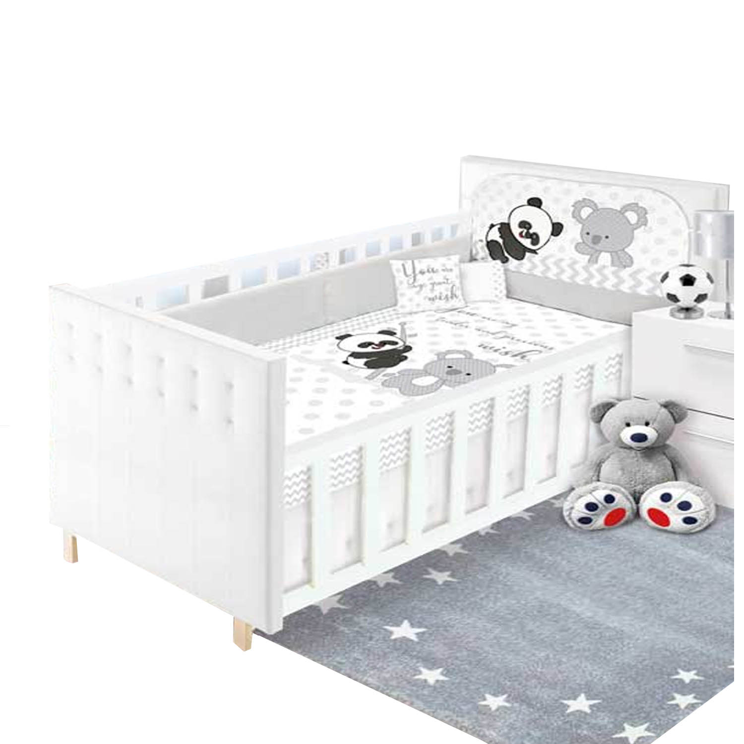 Set de Edredón Cuna Cama Baby Baby Panditas