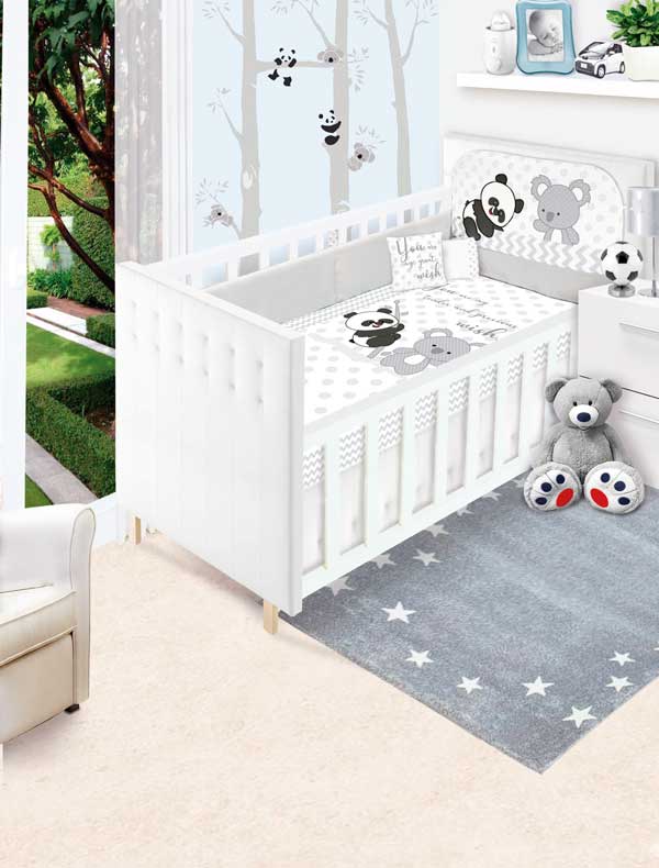 Set de Edredón Cuna Cama Baby Baby Panditas