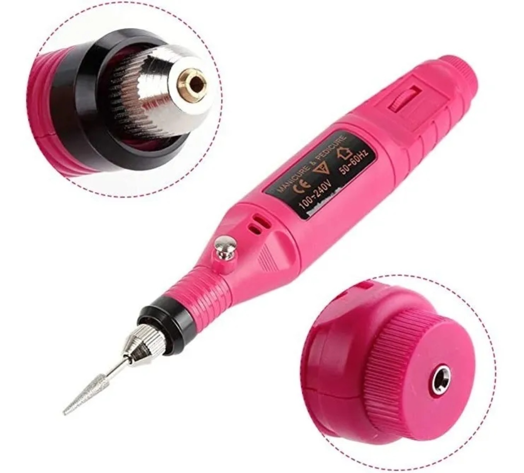 Kit Pulidor De Esmeril Para Cuidado De Uñas Semiprofesional