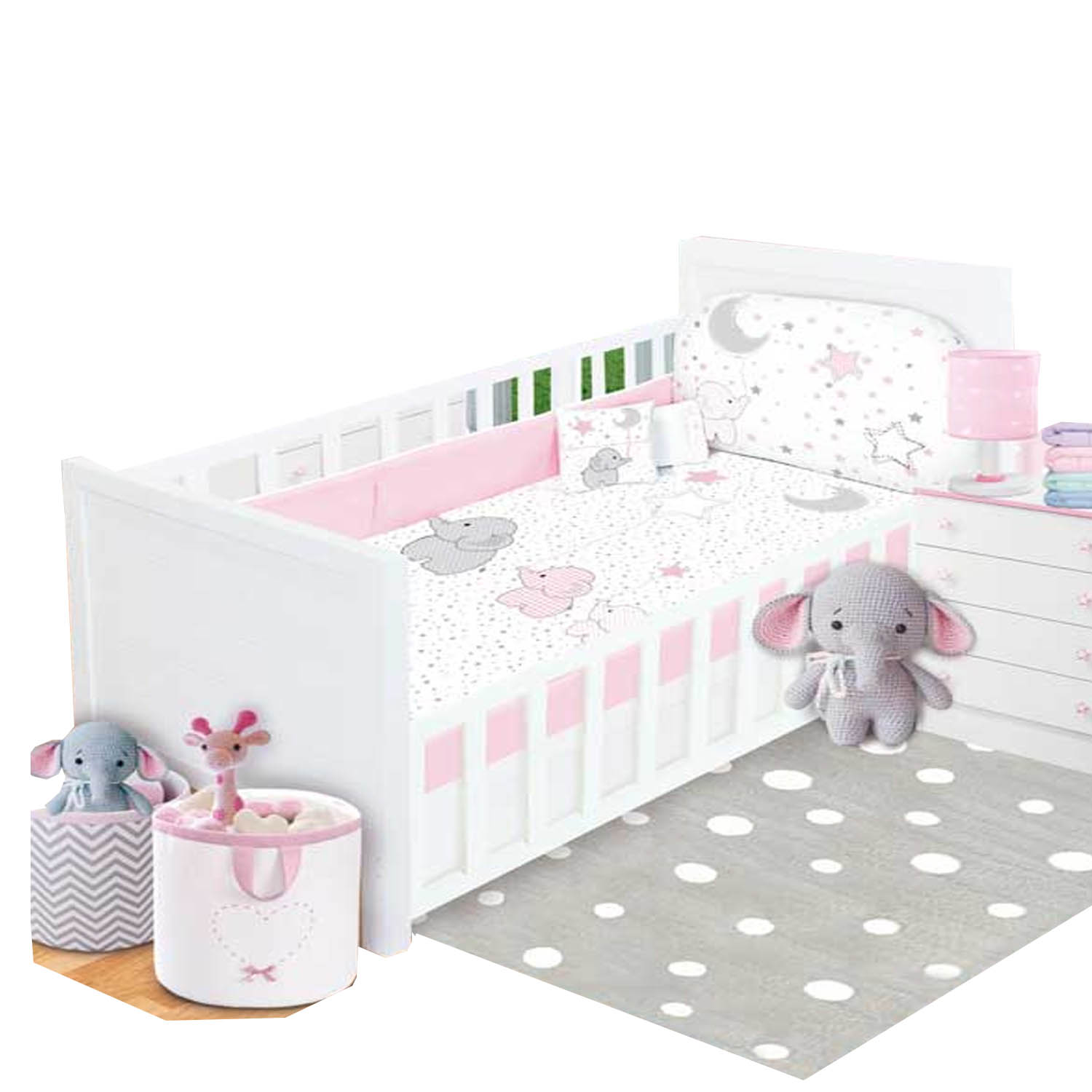 Set de Edredón Cuna Cama Baby Baby Estrellitas