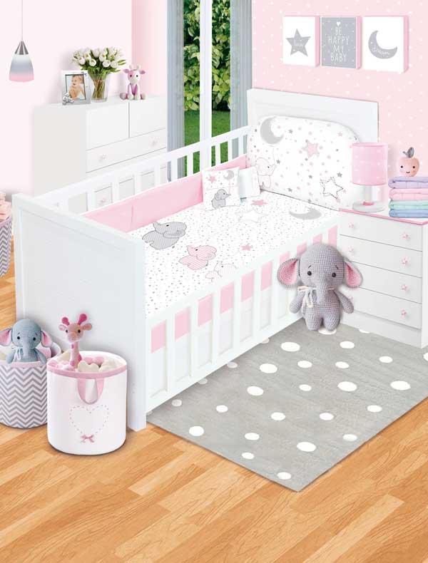Set de Edredón Cuna Cama Baby Baby Estrellitas