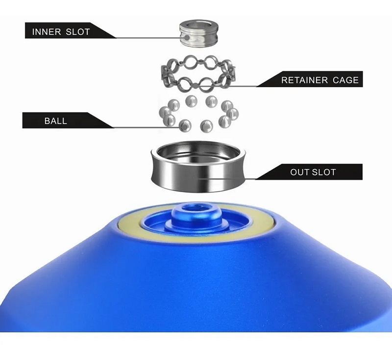 Yoyo Profesional Para Niños Con 3 Cuerdas 1 Guante Aluminio