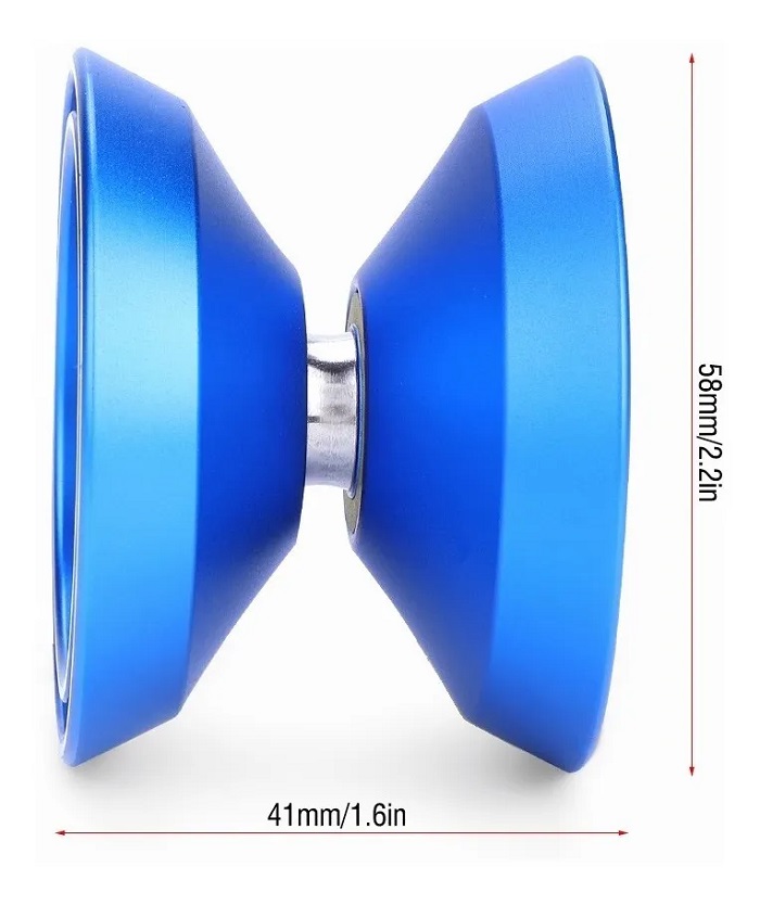 Yoyo Profesional Para Niños Con 3 Cuerdas 1 Guante Aluminio