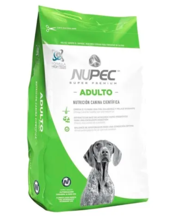 Alimento para perro Nupec adulto razas medianas y grandes 20 Kg