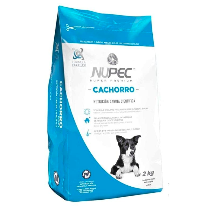 Alimento para perro Nupec cachorro raza mediana y grande 20 Kg