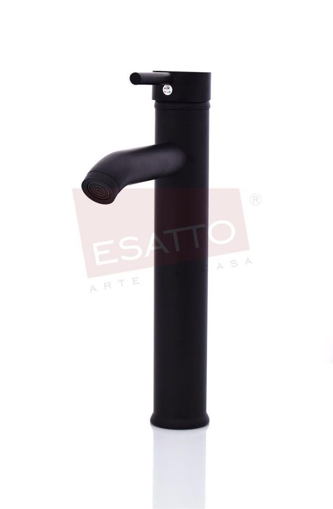 Esatto® Kit Vonia N Paquete Lavabo Ovalin Negro Llave Dren