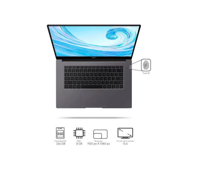 Laptop Huawei Matebook B3-510 15.6 Ci3-10110u 8gb 256 Ssd
