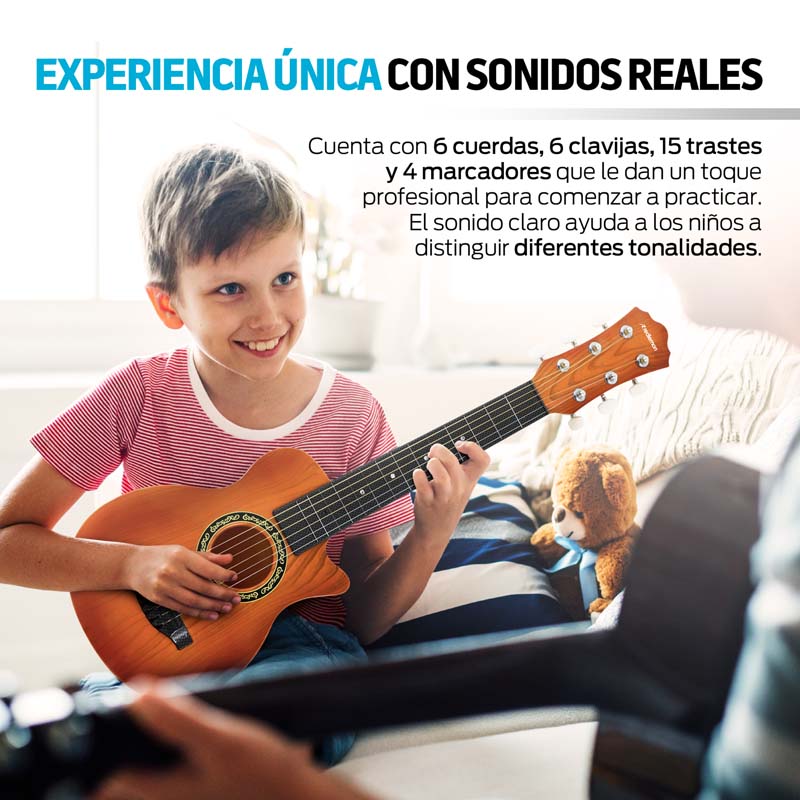 Guitarra para Niños de 4 a 12 años con Correa Ajustable Redlemon