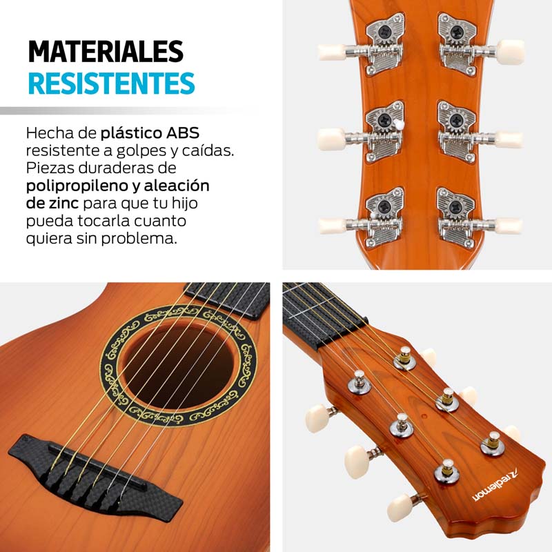 Guitarra para Niños de 4 a 12 años con Correa Ajustable Redlemon