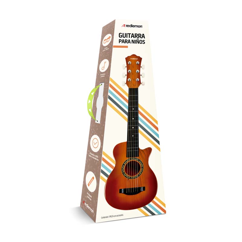 Guitarra para Niños de 4 a 12 años con Correa Ajustable Redlemon