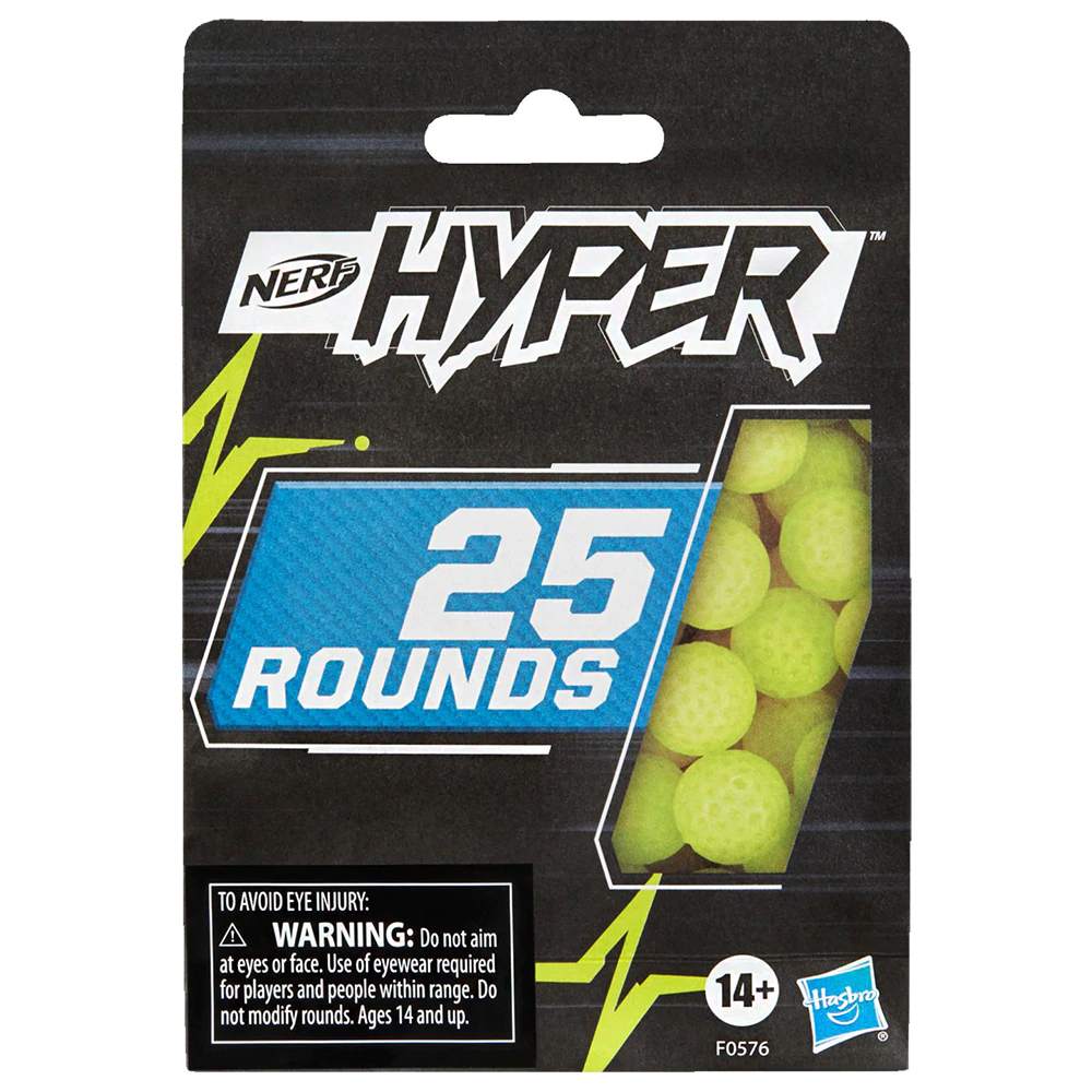 NERF HYPER BOOST REFILL 25 PACK