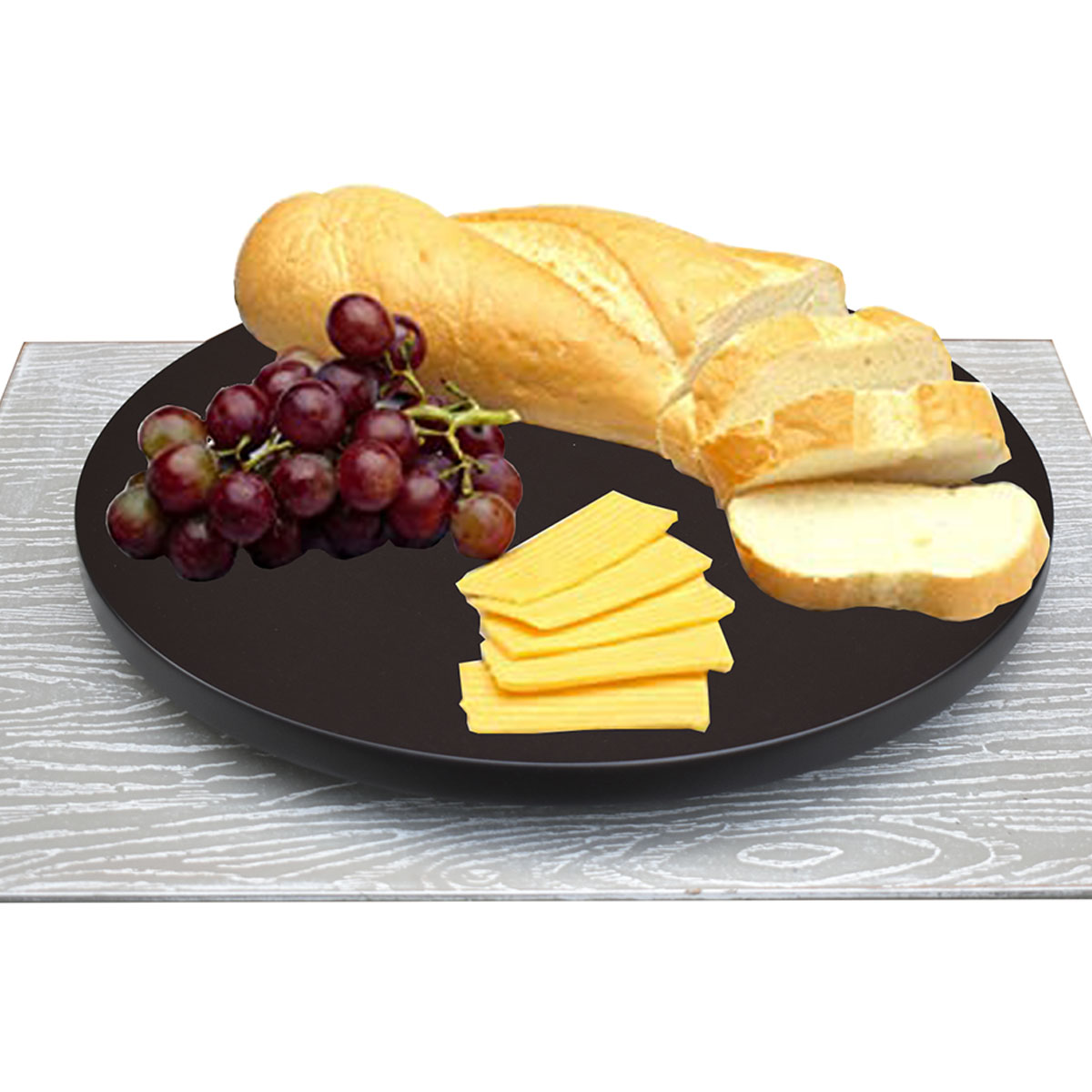 Charola Giratoria 38 cm Hogare Chocolate