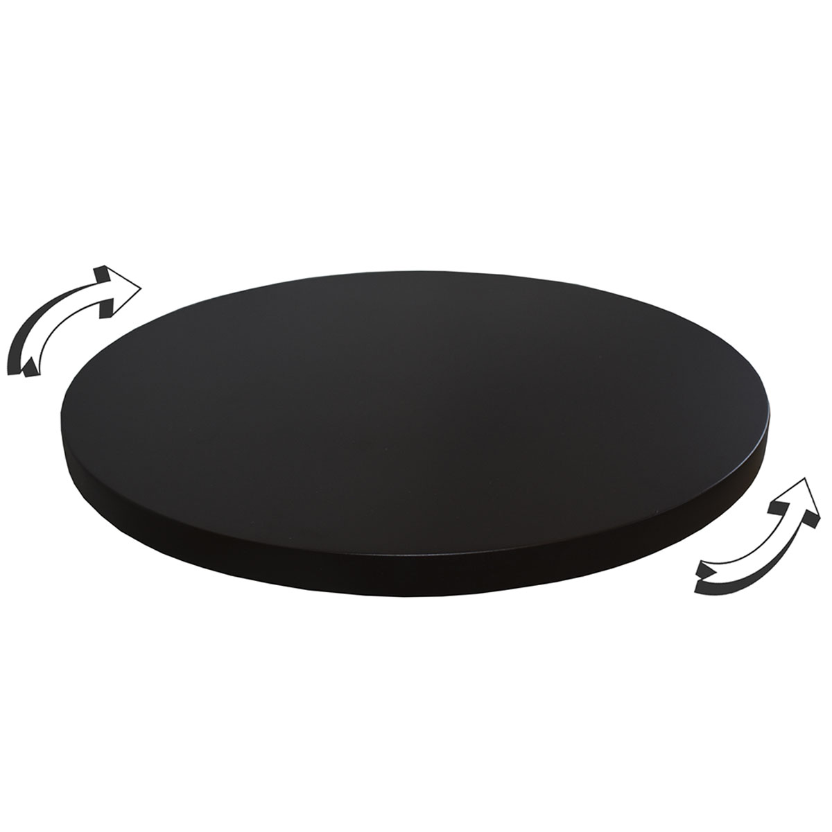 Charola Giratoria 38 cm Hogare Chocolate