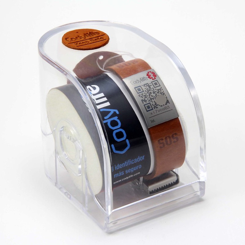 Pulsera Identificación Médica con código QR Codylife Class