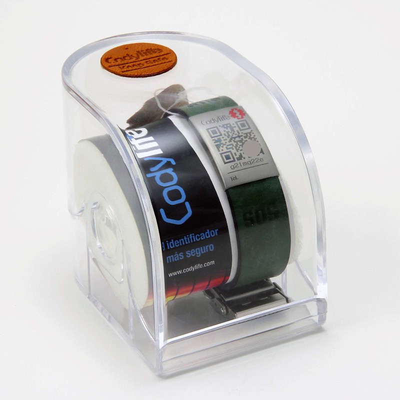 Pulsera Identificación Médica con código QR Codylife Class