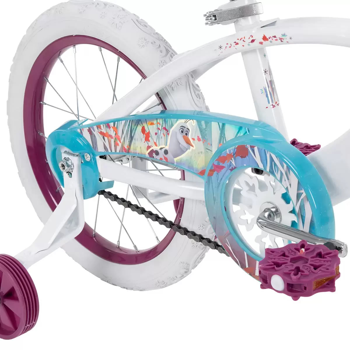 Combo De Bicicleta R16 Y Scooter Plegable Huffy Disney Frozen 21430M CST