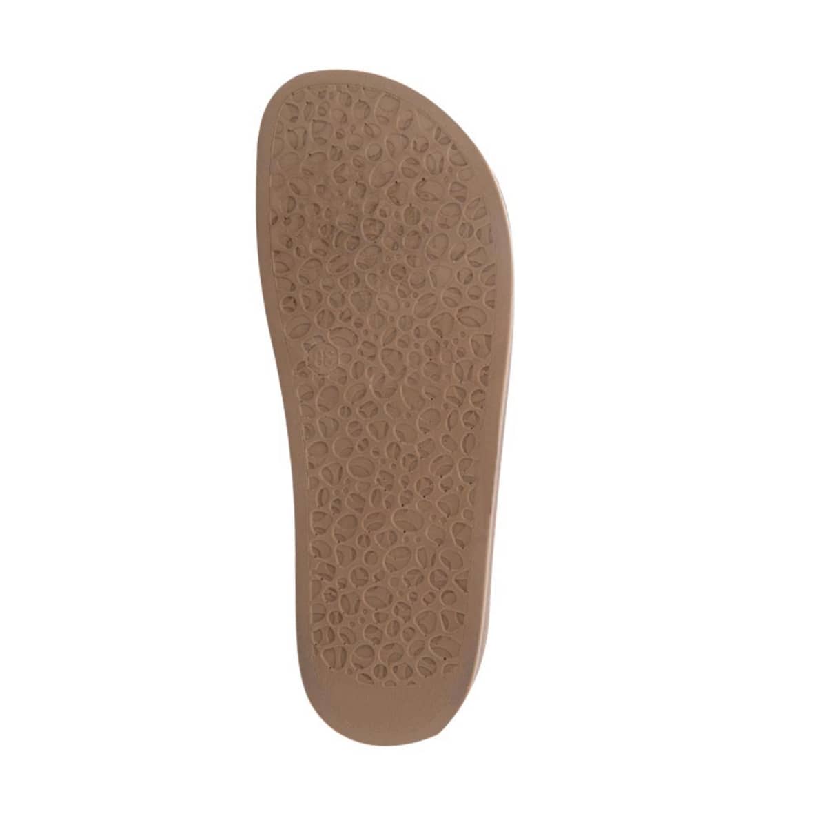 Sandalia casual marca Vi Line, tipo slide, color taupé, mod. 1028376