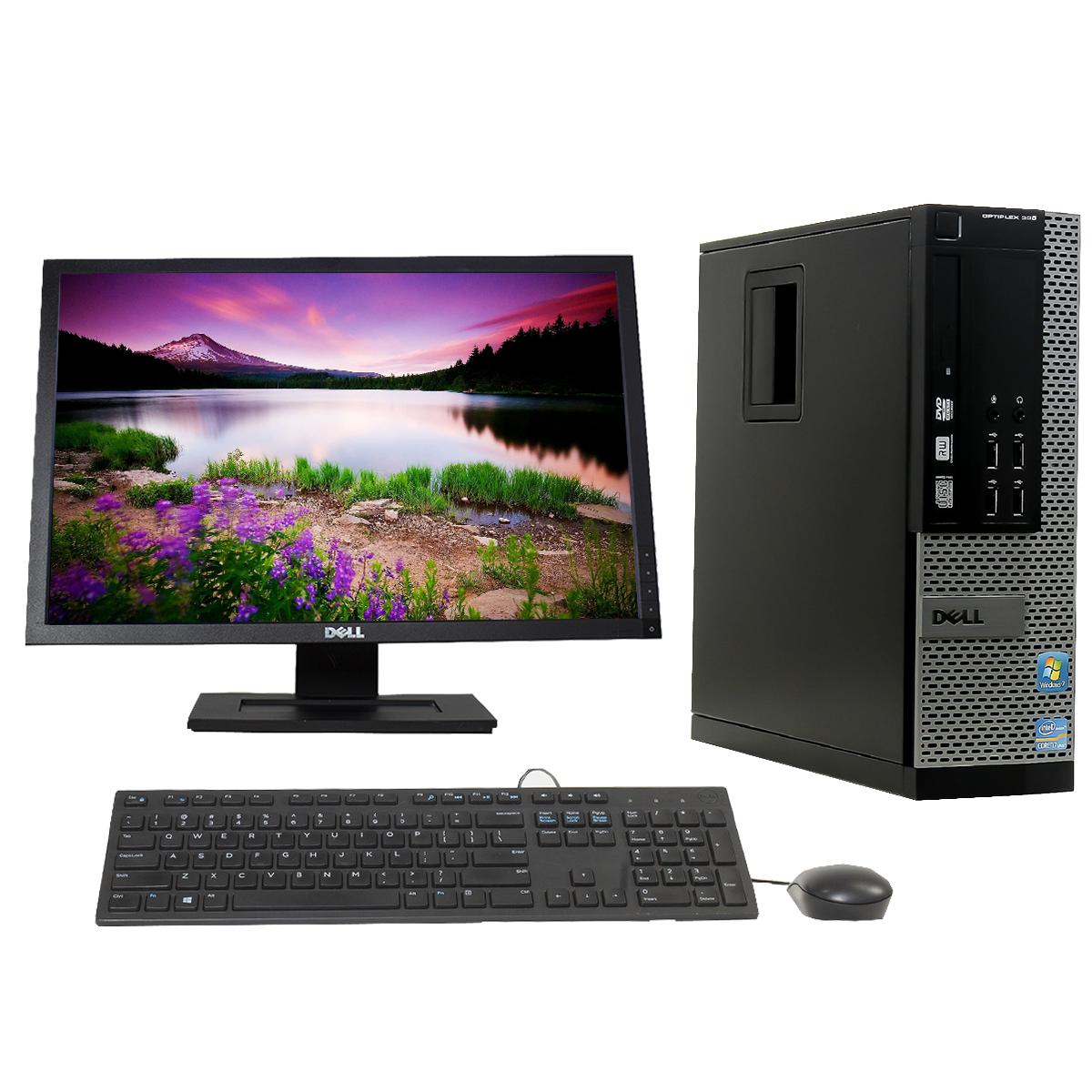  Computadora Dell Intel Core i7 16gb Ram 500gb Disco HDD Monitor HD 22" (Reacondicionado)