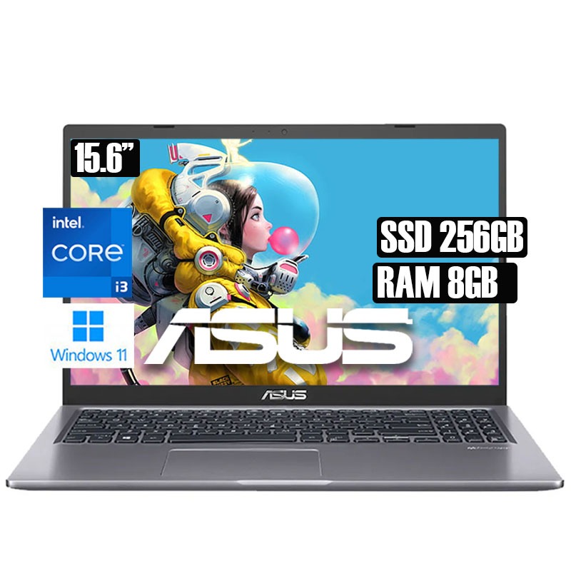 Laptop Asus Vivobook X515JA-212 Core I3-1005G1 Ram 8GB Estado