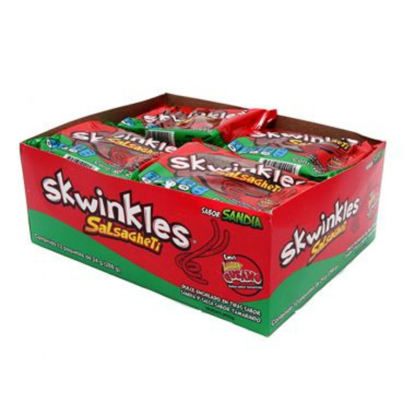 SKWINKLES SALSA SANDIA 12 PIEZAS