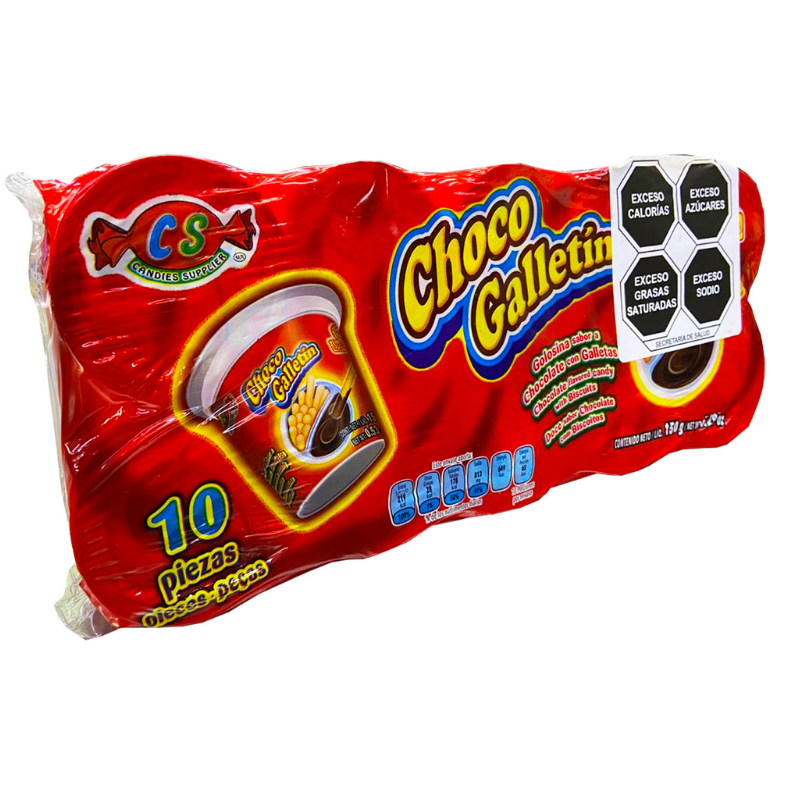 CHOCO GALLETIN 10 PIEZAS