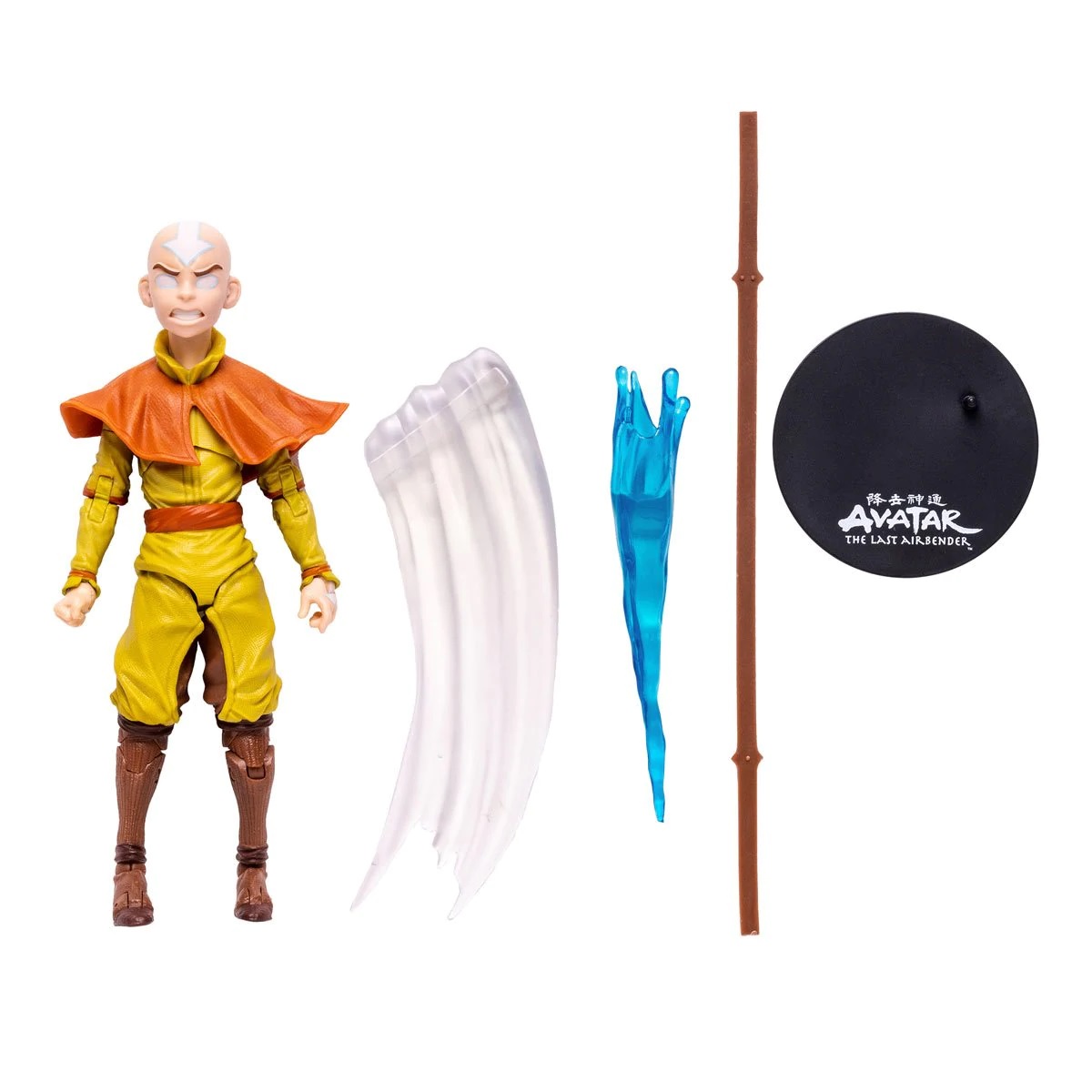 McFarlane Gold Label Figura de Accion: Avatar - Aang en Estado Avatar 7 Pulgadas