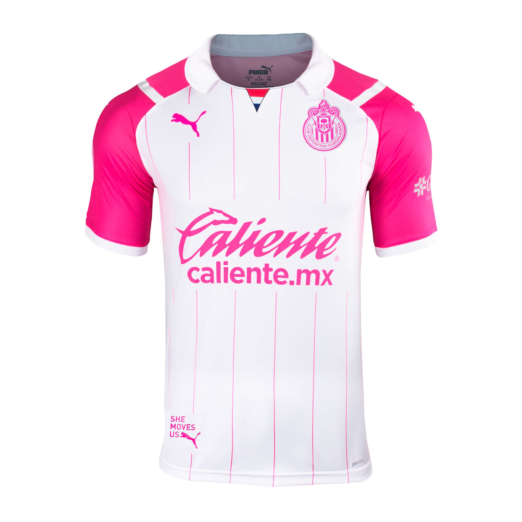 Jersey Puma de las Chivas del Guadalajara Edicion Especial Pink Project Rosa 