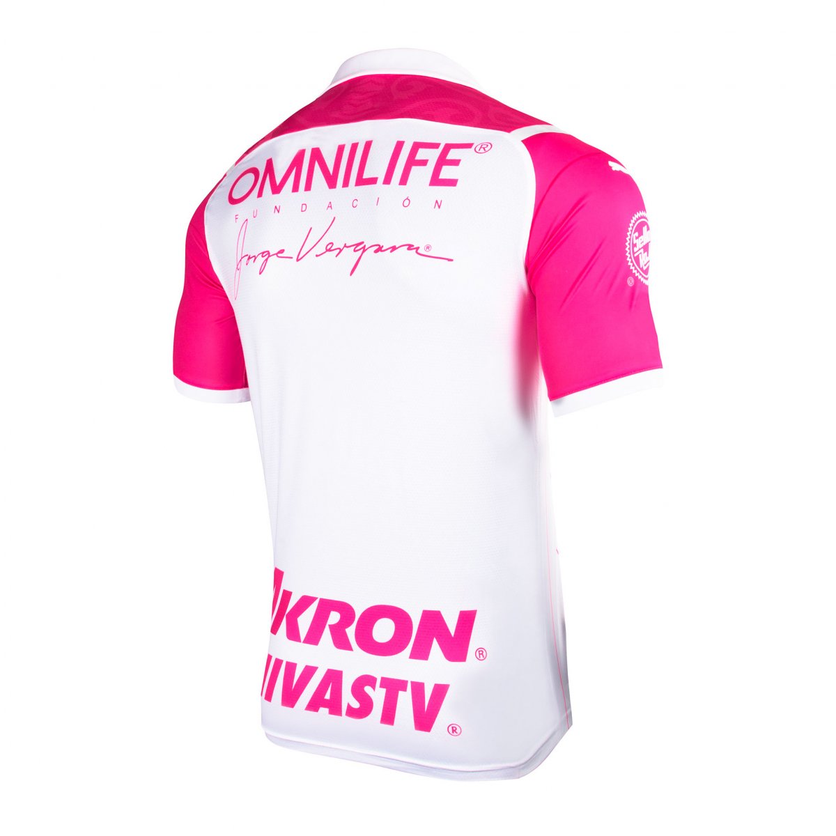 Jersey Puma de las Chivas del Guadalajara Edicion Especial Pink Project Rosa 