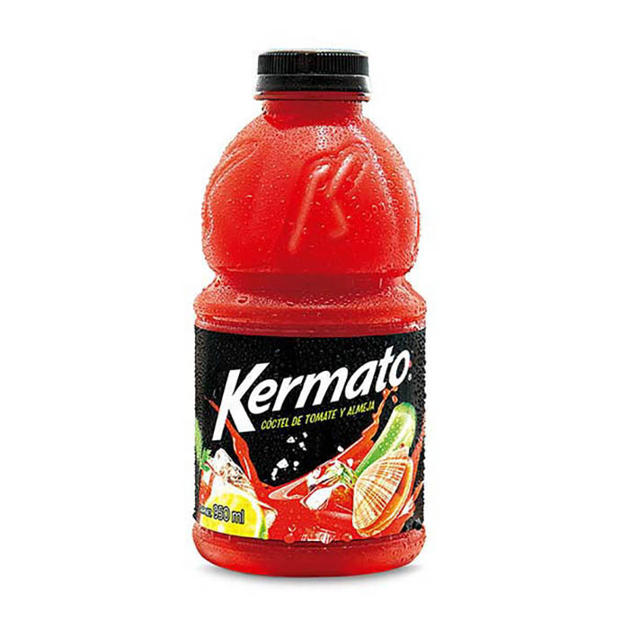 Coctel de tomate y almeja Kermato Botella de 950 mL + REGALO