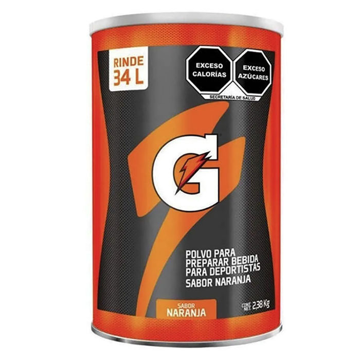 Gatorade en Polvo Bote 2.38 Kg