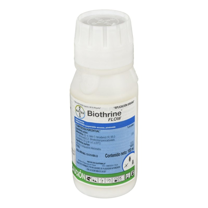 Insecticida Moscas Mosquitos Cucarachas Biothrine Flow 100 ml Bayer