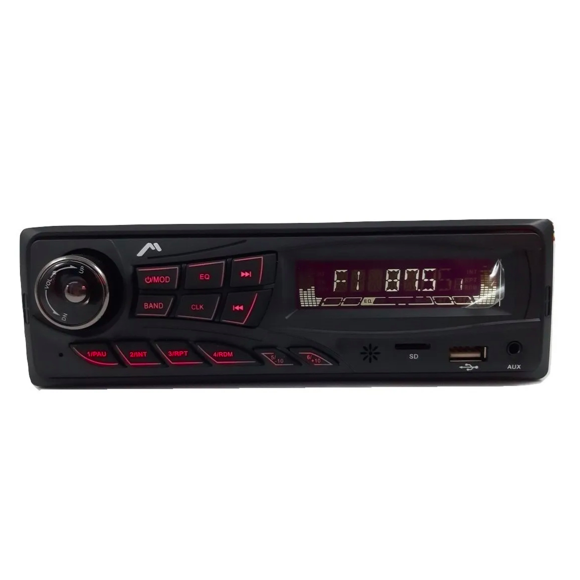 Autoestéreo Bluetooth USB AUX FM SD MP3 Mitzu Mcs-9923