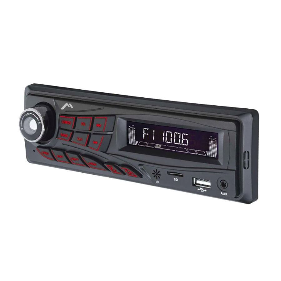 Autoestéreo Bluetooth USB AUX FM SD MP3 Mitzu Mcs-9923