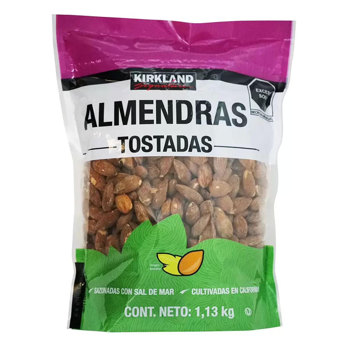  Almendras Tostadas 1.13kg Kirkland