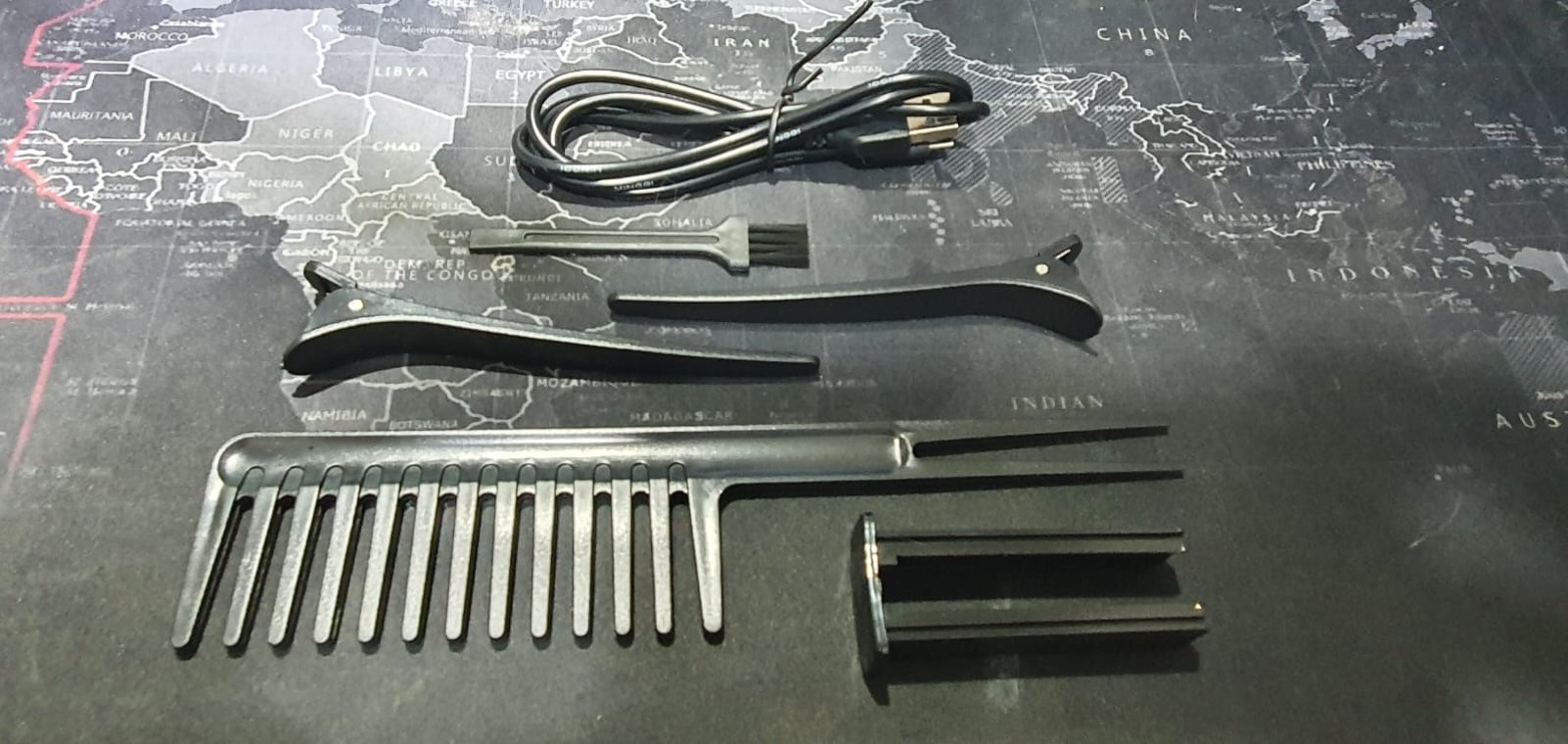 Máquina Quita Orzuela Y Puntas Abiertas, Broken Air Cut Color ROJO