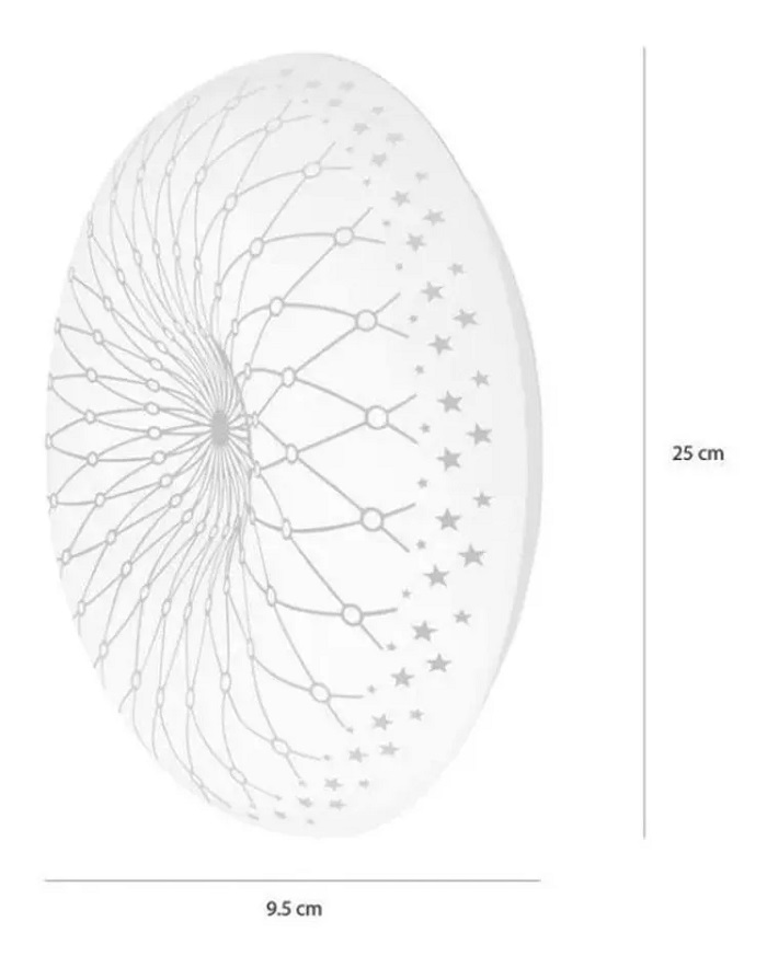 Plafón Decorativos Luz Led
